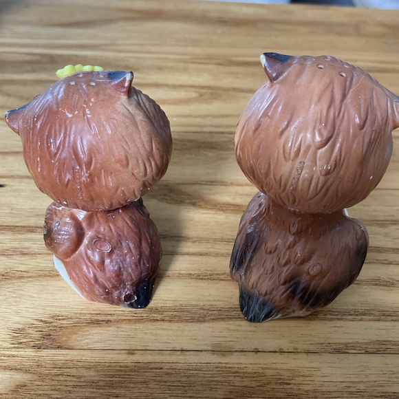 Vintage owl salt and pepper shakers - Picture 2 of 4